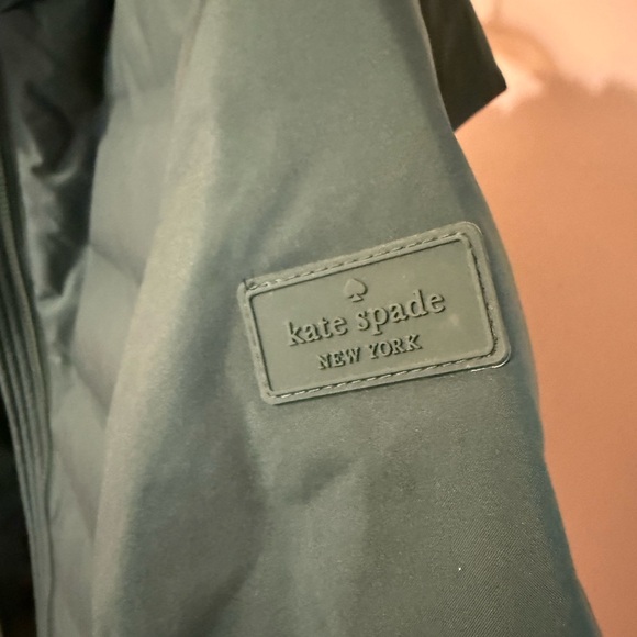 Kate Spade down coat Small green NWT - Picture 7 of 7